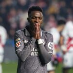 LaLiga decide denunciar Vini Jr. e torcedores do Rayo Vallecano por insultos em jogo do Espanhol