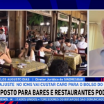 Diretor do Sindresbar detalha impacto que aumento do ICMS teria para bares e restaurantes de SP