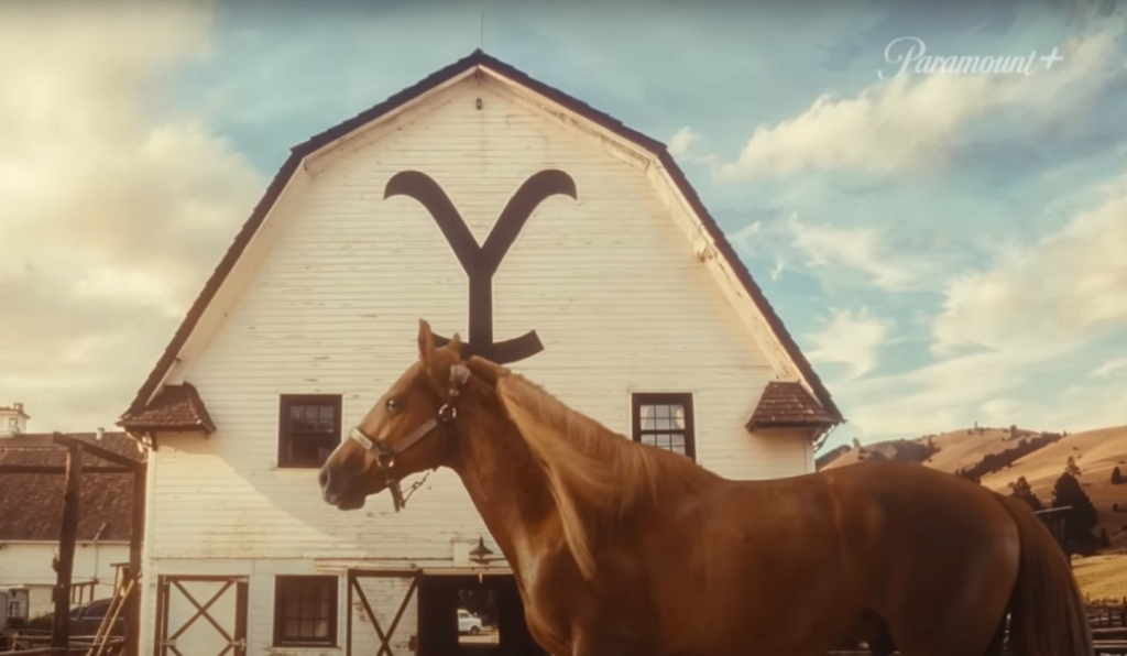 Cavalo Caramelo, símbolo das enchentes do RS, protagoniza chamada da série ‘Yellowstone’