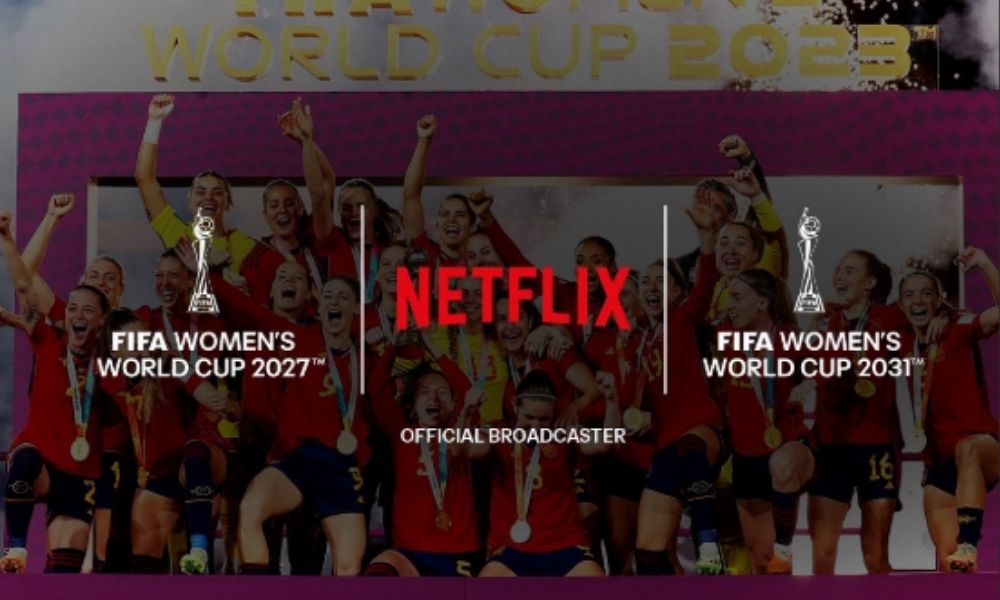 FIFA e Netflix firmam parceria para transmissão da Copa do Mundo Feminina