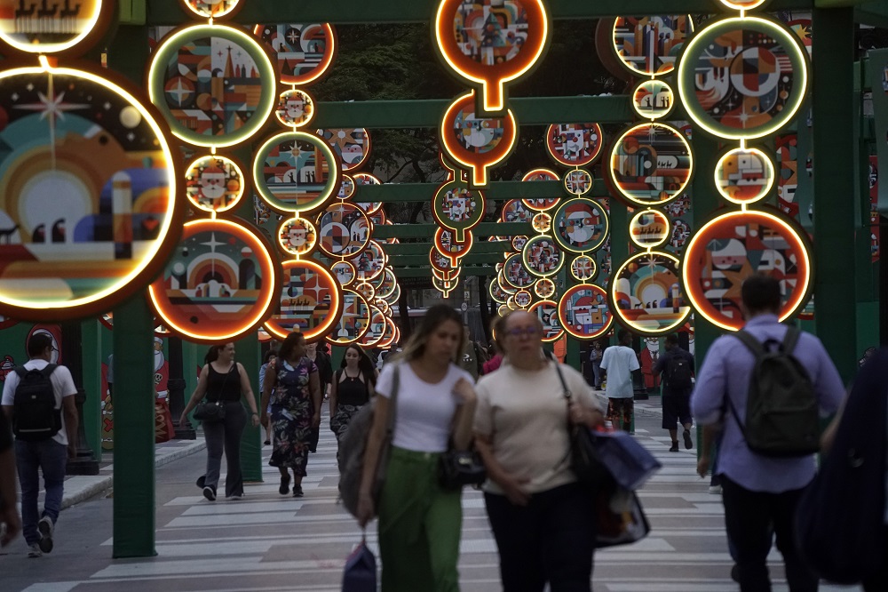 Intenções de compra para o Natal aumentam em São Paulo