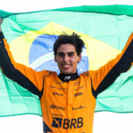 Gabriel Bortoleto conquista título da Fórmula 2 após ficar em segundo lugar em Abu Dhabi