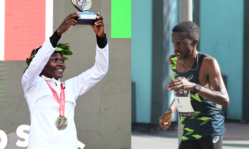 Agnes Keino e Wilson Too, do Quênia, vencem a 99ª edição da Corrida Internacional de São Silvestre