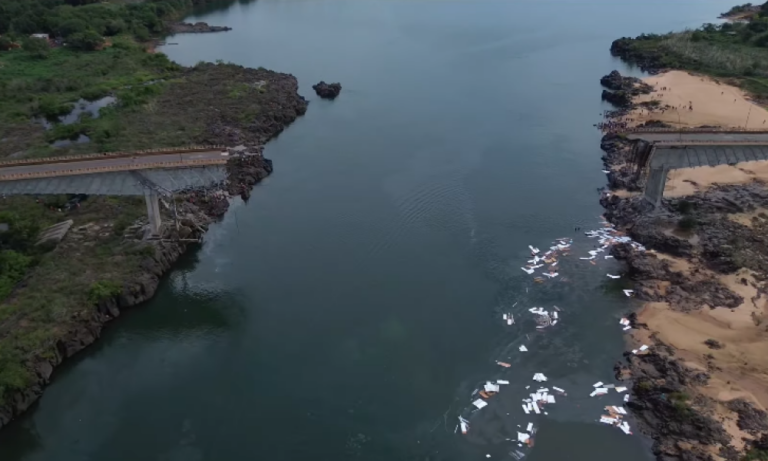 Sobe para oito número de mortos em desabamento de ponte entre Maranhão e Tocantins