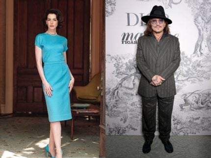 Veja o que disse Anne Hathaway sobre trabalhar com Johnny Depp