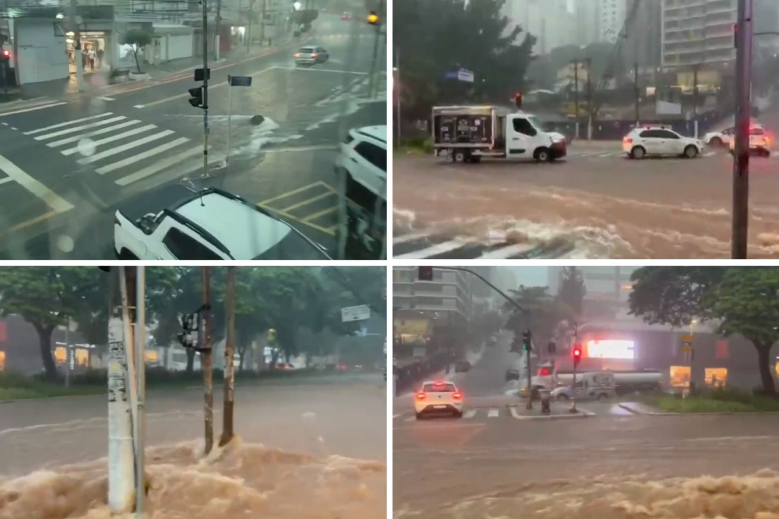 São Paulo enfrenta caos com chuva forte e quedas de energia