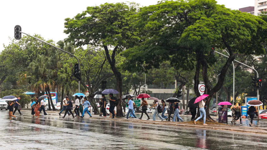 Inmet emite alerta vermelho para chuvas em MG, SP e RJ