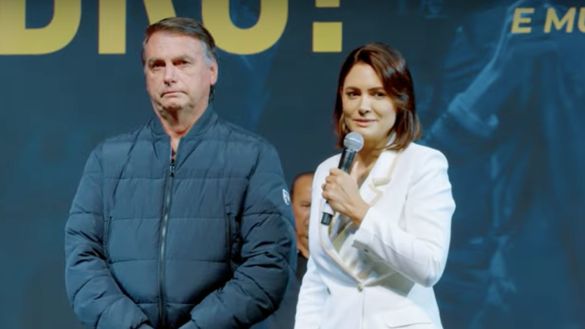 Jair e Michelle Bolsonaro criticam alta do café sob Lula