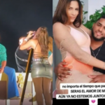 Marido pede o divórcio ao ver sua esposa dar um beijo em um cantor durante show