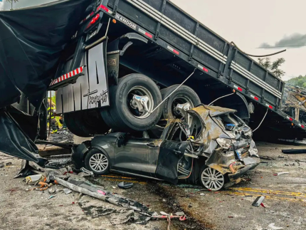 Motorista de carreta que causou acidente com 39 mortos estava drogado