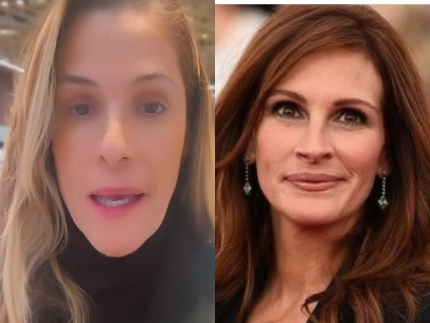 Ingrid Guimarães é confundida com Julia Roberts e compartilha situação inusitada