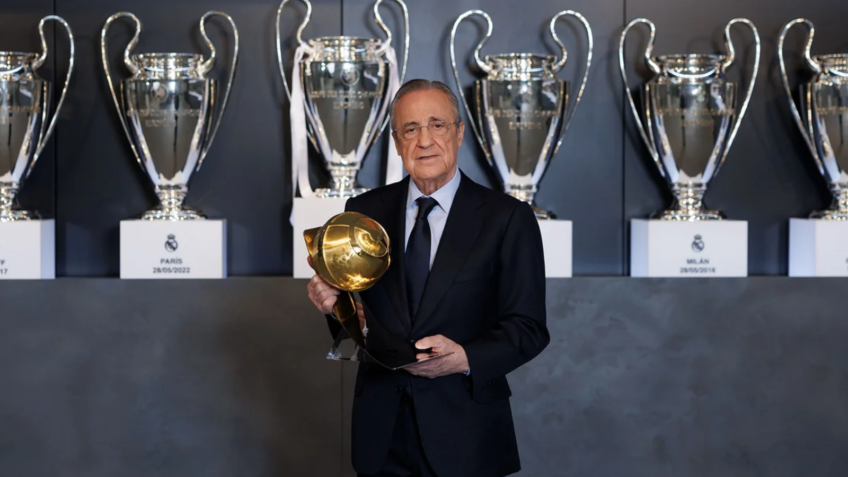 Florentino Pérez é reeleito presidente do Real Madrid até 2029