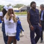 Rafaella apoia Gabigol em chegada no Cruzeiro e ele confirma: “Minha namorada”