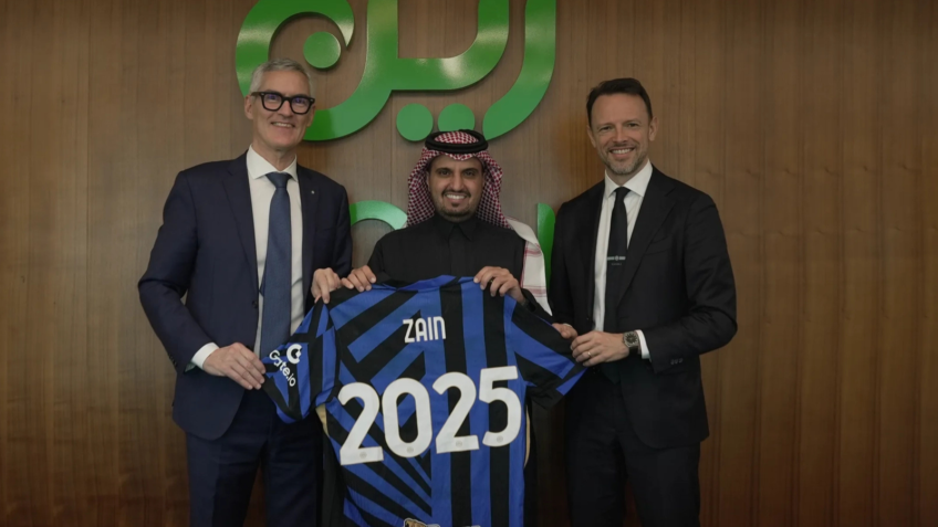 Inter de Milão fecha parceria com empresa saudita Zain KSA