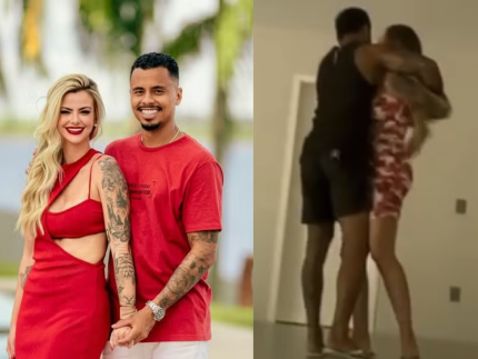 Ex-mulher de Allan Souza, do Flamengo, se pronuncia após conseguir medida protetiva