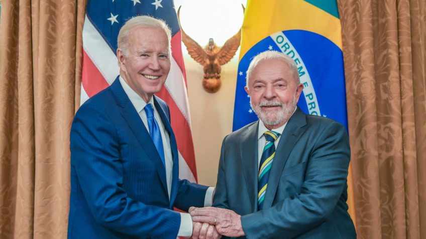 Em tom de despedida, Lula agradece a Biden por parceria