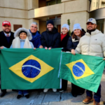 Michelle Bolsonaro participa de marcha antiaborto nos EUA