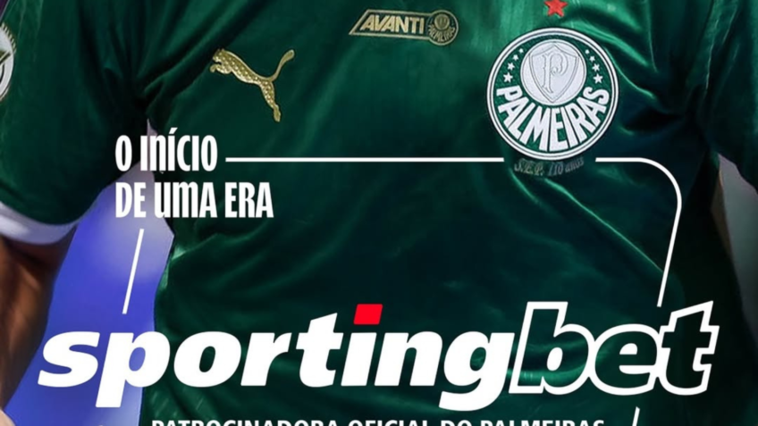 Palmeiras oficializa Sportingbet como nova patrocinadora máster