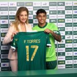 Facundo Torres, ex-Orlando City, é apresentado como novo reforço do Palmeiras