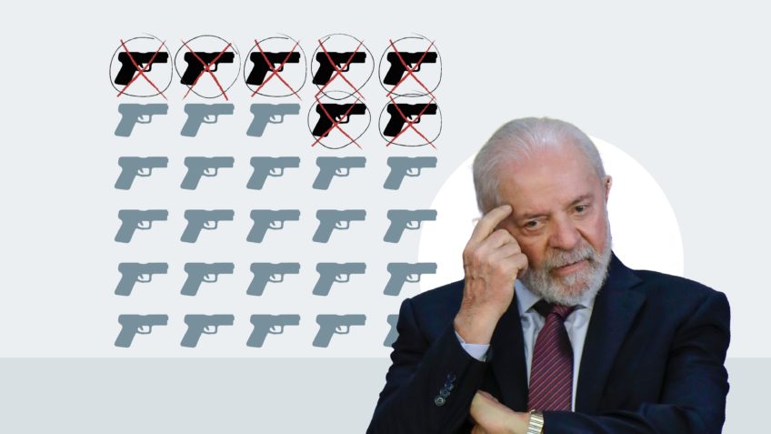 Registro de armas sob Lula cai ao menor nível desde 2004