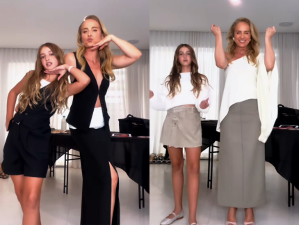 Tal mãe, tal filha! Angélica e Eva usam looks combinando e arrancam elogios