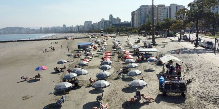 Secretaria recomenda que banhistas evitem mar por 24 horas após chuva