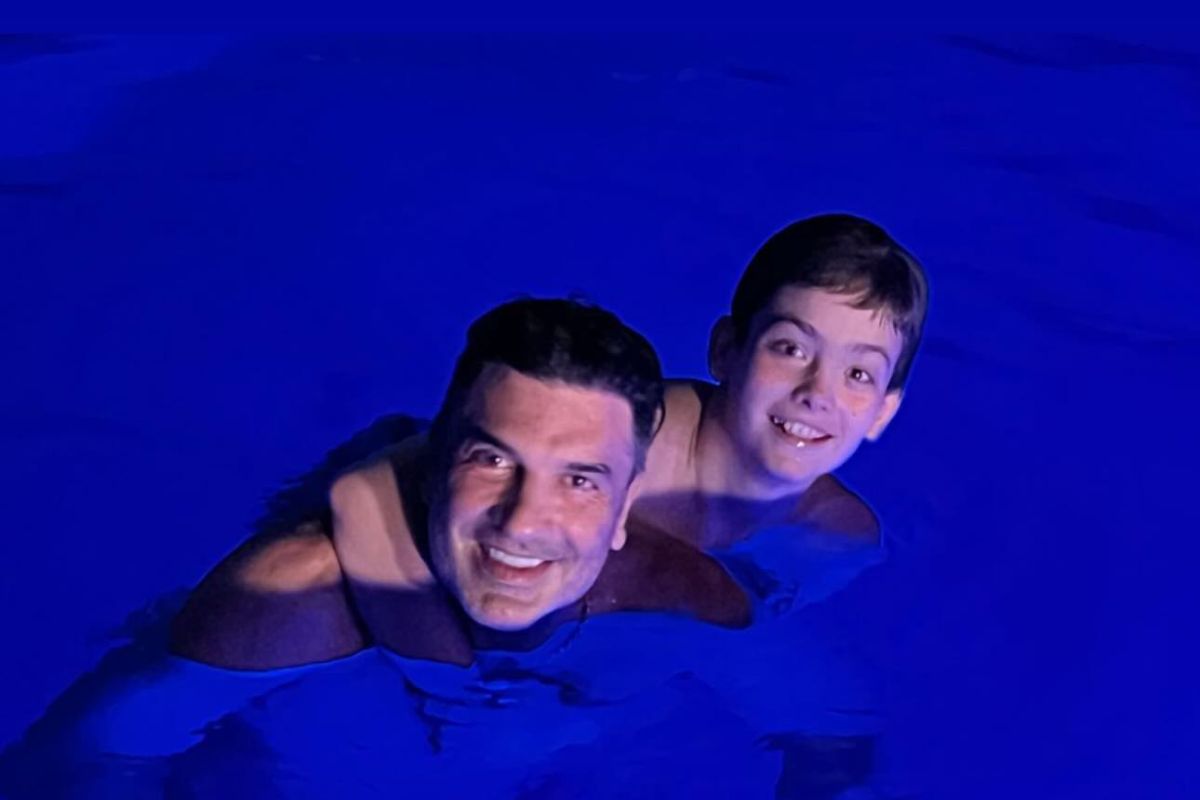 Edu Guedes mostra momento especial com o filho de Ana Hickmann