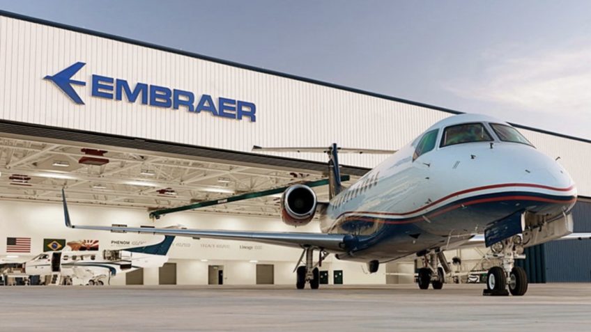 Embraer entrega 206 aeronaves em 2024, alta anual de 14%