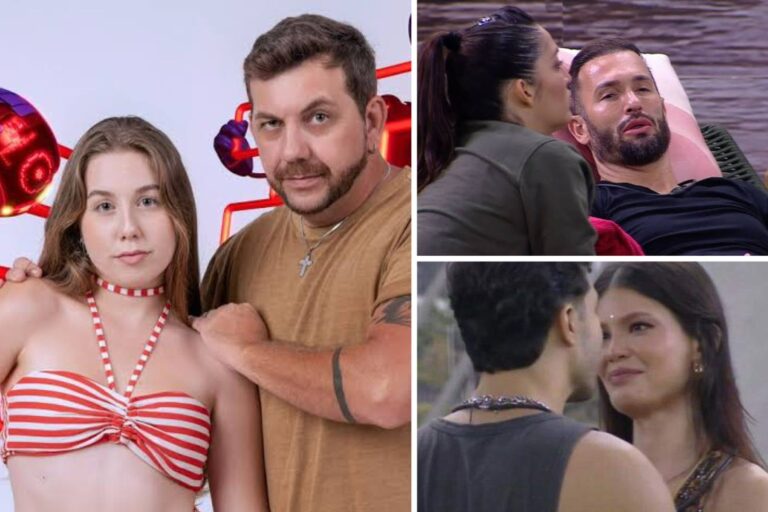 BBB 25: Vitória e Mateus, Ed e Raíssa e os irmãos Hypólito estão no Paredão