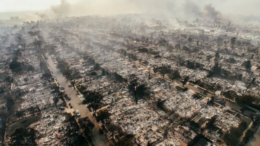 Número de mortos por incêndios em Los Angeles chega a 24