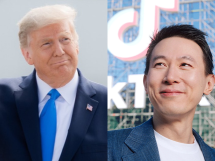 CEO do TikTok agradece Trump pela ajuda para seguir atuando nos EUA