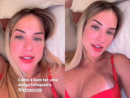 Gabi Martins manda a real após suposto affair com Lucas Lima: “Gostam de falar”