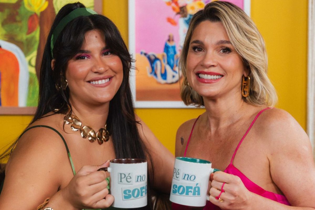 Flávia Alessandra e Giulia Costa estreiam podcast