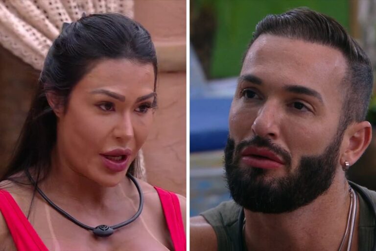 Gracyanne critica Diego Hypolito no BBB 25: ‘Não consigo defender’