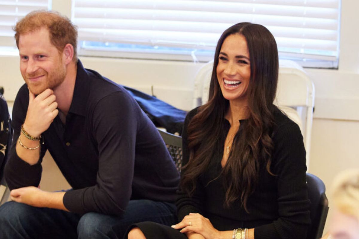 O príncipe Harry e Meghan Markle não podem se separar