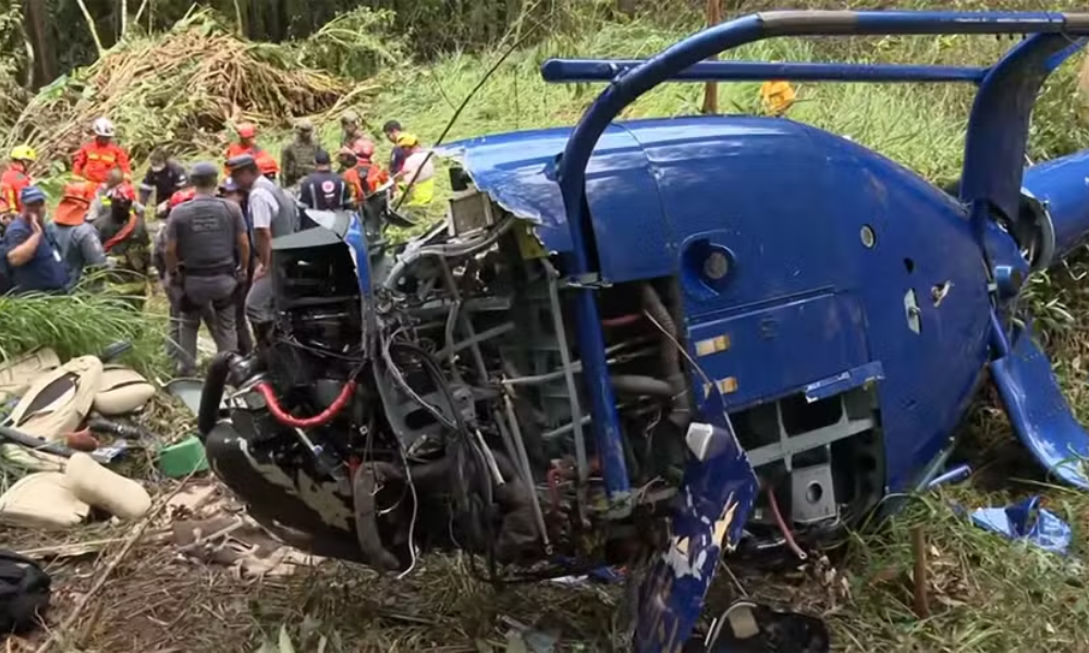 O que se sabe até agora sobre o acidente de helicóptero em Caieiras?