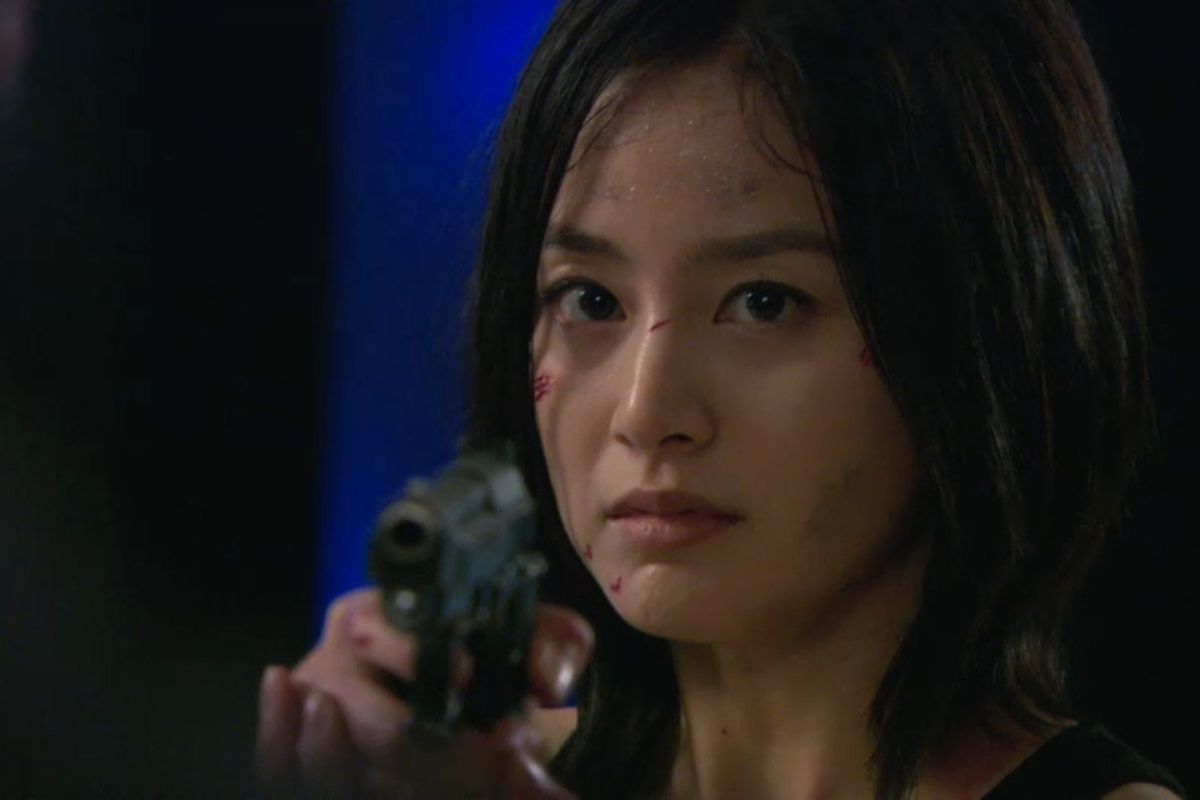 Iris: Seung-hee atira em Hyun-jun