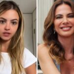 Rolou? Júlia Gomes comenta vídeo com suposto beijo em Luciana Gimenez