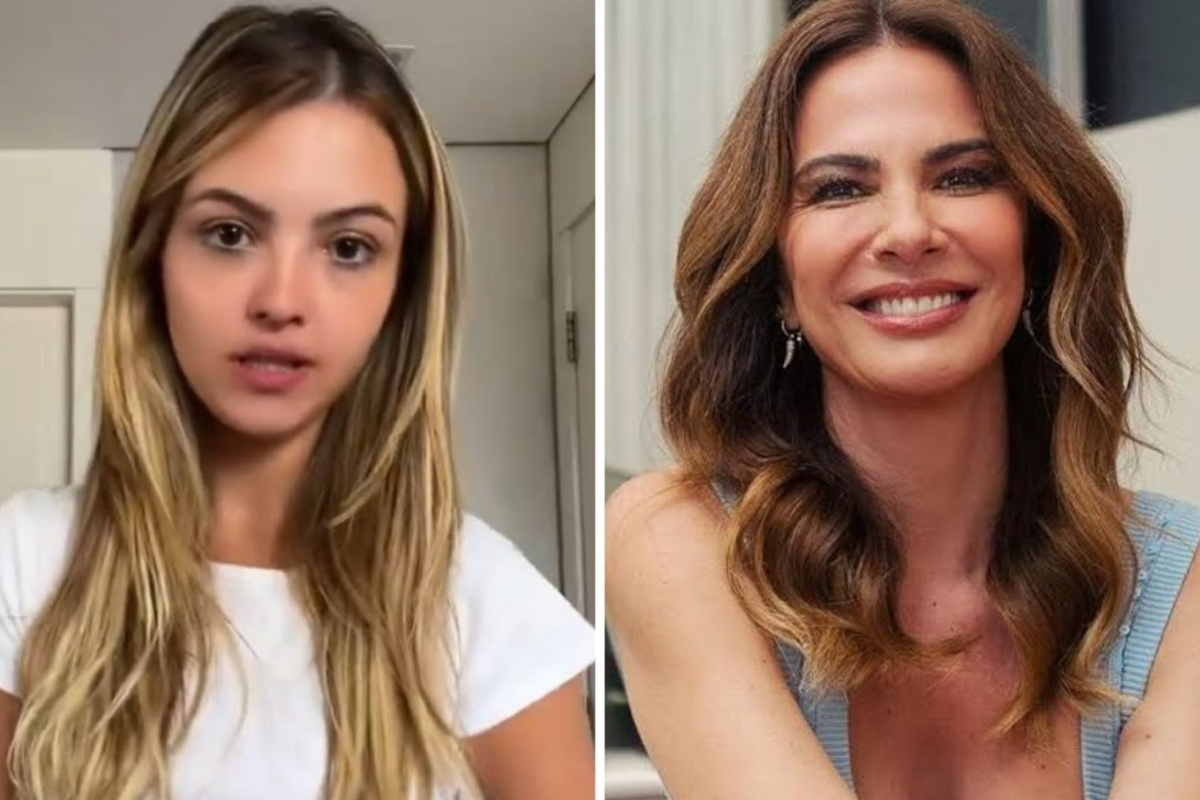 Rolou? Júlia Gomes comenta vídeo com suposto beijo em Luciana Gimenez