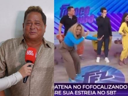 Leonardo elogia Alexandre Pires e se diz fã do “Fofocalizando”: “Assisto todos os dias”