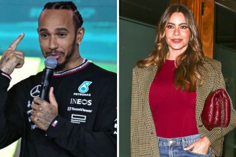 Vídeo! Lewis Hamilton e Sofía Vergara levantam rumores de affair