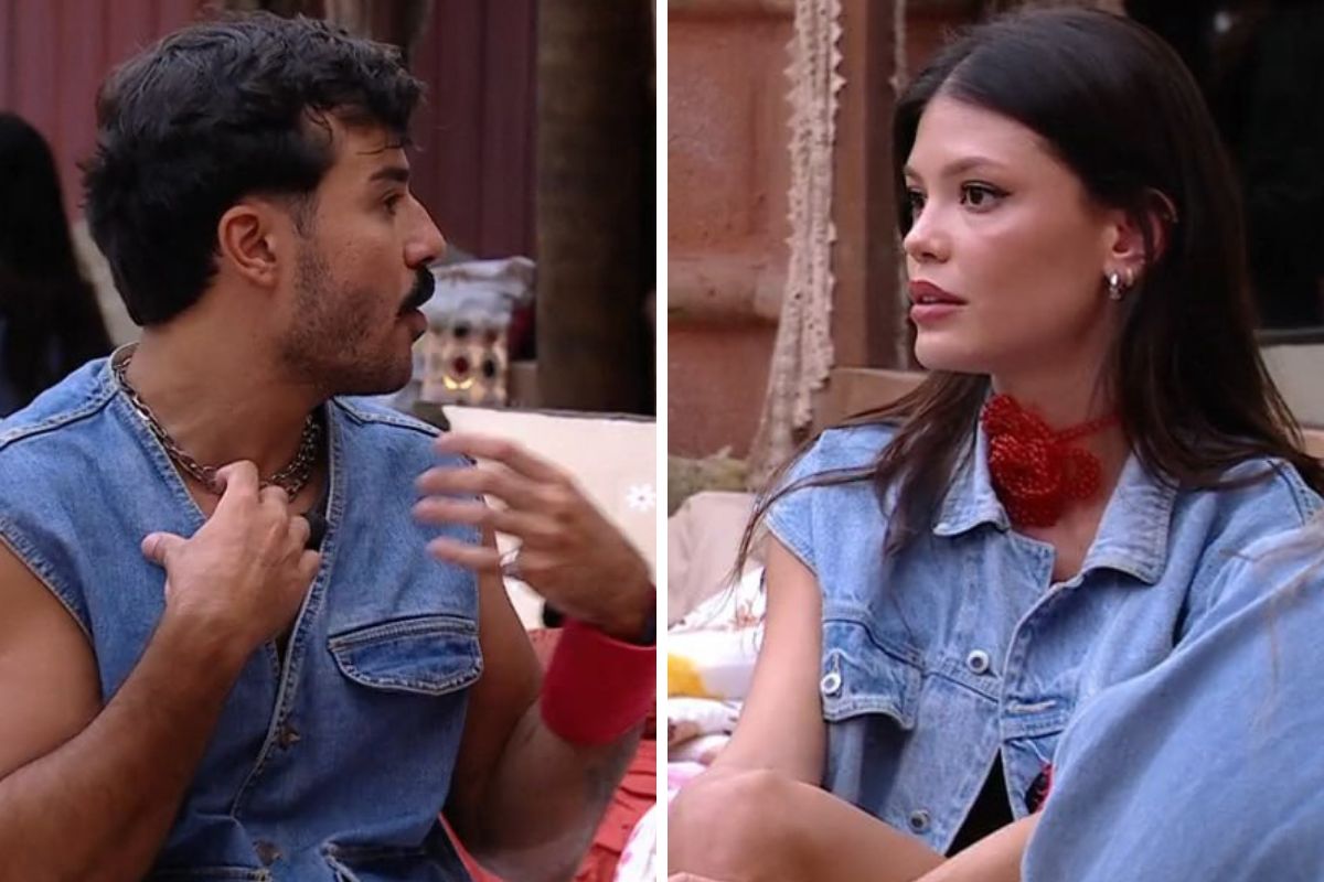 BBB 25: Vitória Strada e Mateus discutem após vencerem prova Bate e Volta