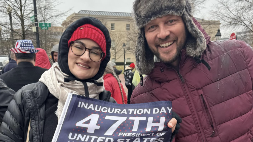 Deputado brasileiro não entra em comício de Trump após 5h na fila