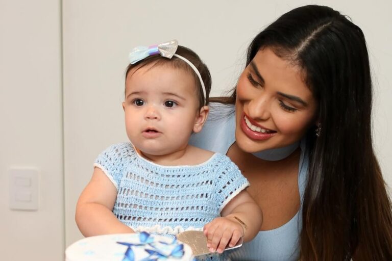 Munik Nunes celebra 9 meses de Catarina com festa encantadora e emociona fãs