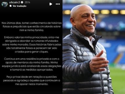 Roberto Carlos conta a verdade sobre especulações de que estaria morando em CT do Real Madrid