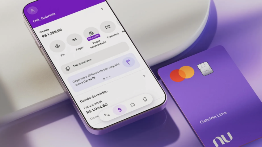 Nubank passa o Itaú e se torna o 3º maior em número de clientes