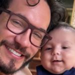 Eliezer mostra semelhança com o filho Ravi: “É muito a minha cara, né?”