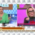 Sonia Abrão critica Ana Maria por ameaçar processar colunistas: “Nivelou por baixo”