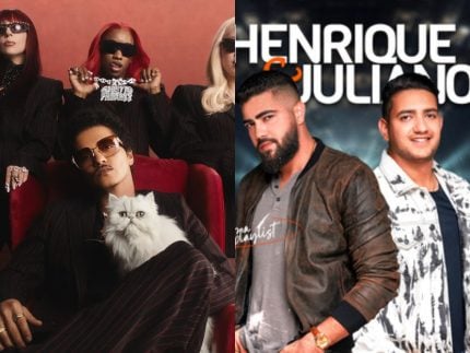 Lançamentos musicais da semana têm Bruno Mars, Henrique & Juliano e mais