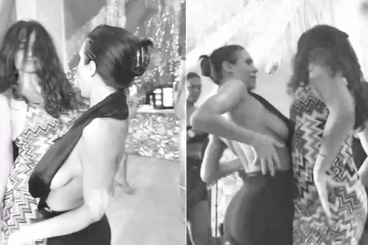 Penelope Cruz e Bianca Censori protagonizam dança ousada em festa